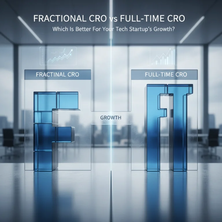 Fractional CRO vs Full-Time CRO: Which Is Better For Your Tech Startup’s Growth?