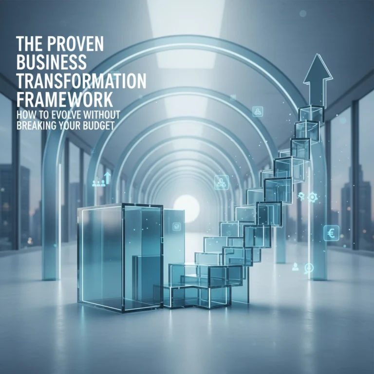 The Proven Business Transformation Framework: How to Evolve Without Breaking Your Budget